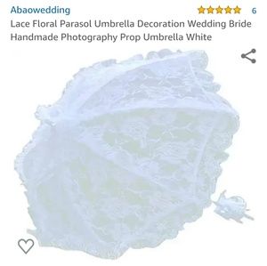 Lace umbrella